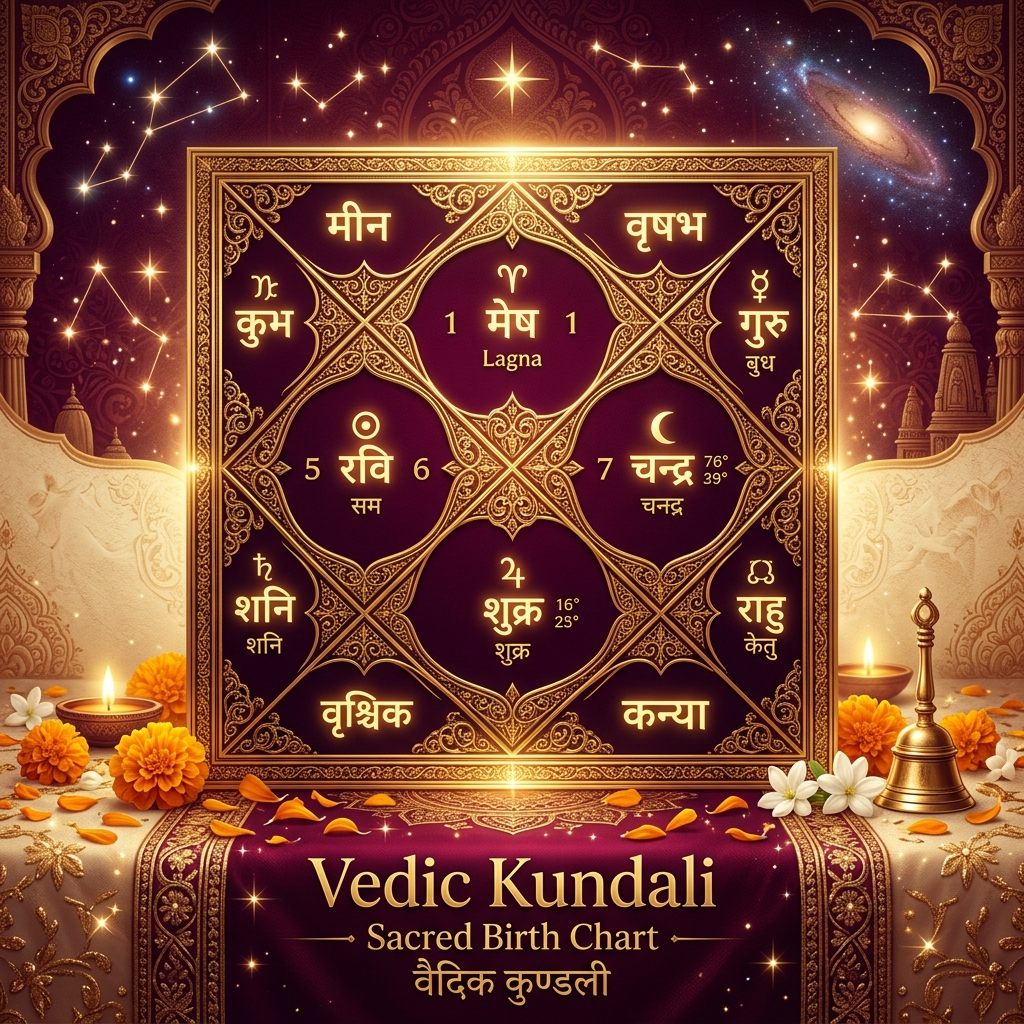 Vedic Kundali Birth Chart